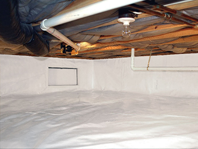 Crawl Space Encapsulation | www.EffectiveWaterproofing.com